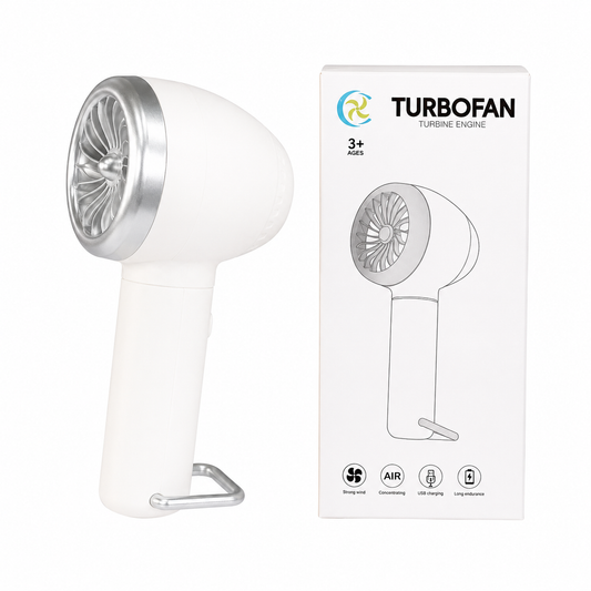 TurboFan Rechargeable Mini Cooling Fan