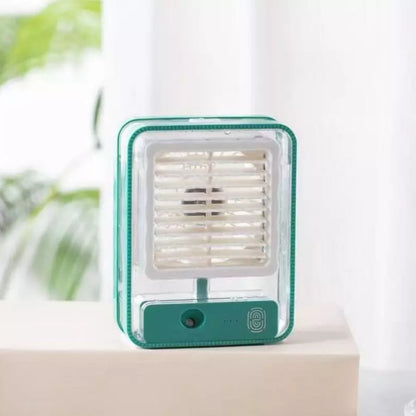 Portable USB Air Cooler Mist Spray Fan