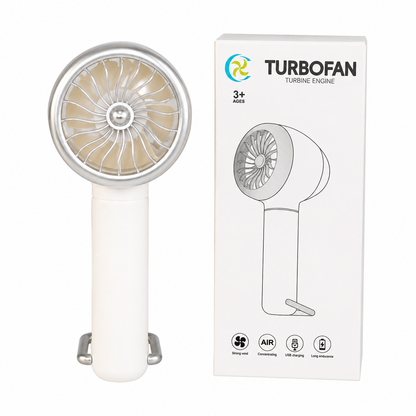 TurboFan Rechargeable Mini Cooling Fan