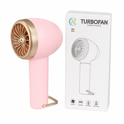 TurboFan Rechargeable Mini Cooling Fan