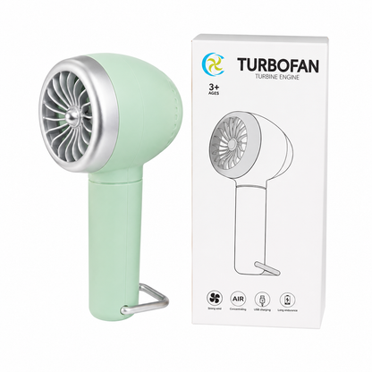 TurboFan Rechargeable Mini Cooling Fan