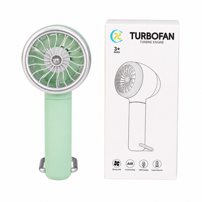 TurboFan Rechargeable Mini Cooling Fan