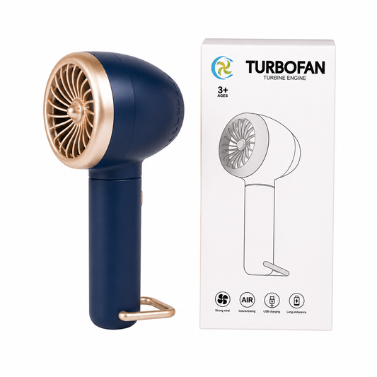 TurboFan Rechargeable Mini Cooling Fan