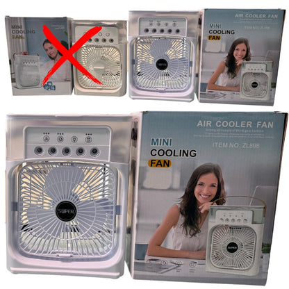 10-Inch Large Portable Air Conditioner Fan