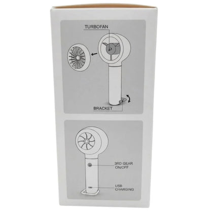TurboFan Rechargeable Mini Cooling Fan