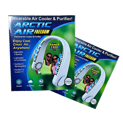 Arctic Air Freedom Wearable Neck Fan & Air Purifier